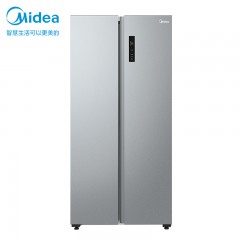 美的(Midea)470L对开门冰箱一级能效双变频净味抑菌智能WIFI风冷无霜家用大容量BCD-470WKPZM(E)