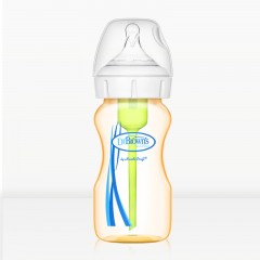 [附赠小毛刷]布朗博士 婴儿防胀气宽口PPSU奶瓶