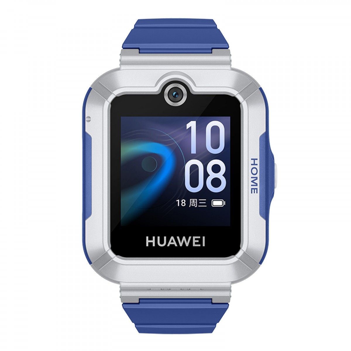 华为/HUAWEI 儿童手表 5 活力版 星际蓝 硅胶表带 智能手表 离线定位 畅连视频通话 微信儿童手表版 IPX8生活级防水 畅联视频通话 上课禁用 绿色守护
